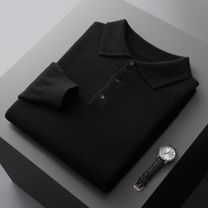 Men’s Cashmere Polo Shirt | Soft & Lightweight