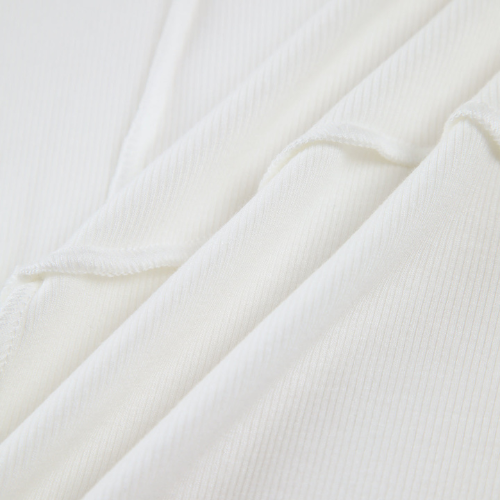 Women’s Long Sleeve Top | Basic Fitted Piping Detail