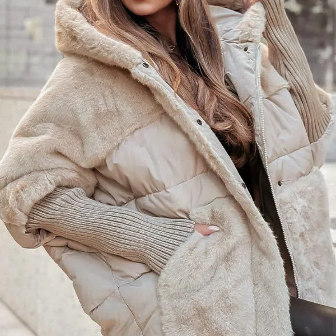 Women’s Bomber Jacket with Hood | Casual Zip Up Outerwear