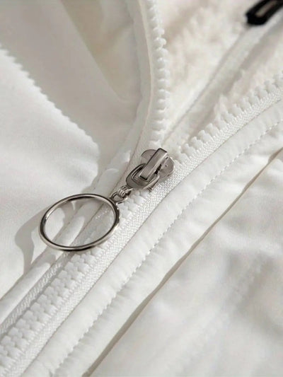 Women’s Warm Winter Jacket | Zip Up Padded Coat