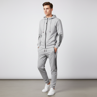 Men’s Tracksuit Set | Zip Up Hoodie & Joggers