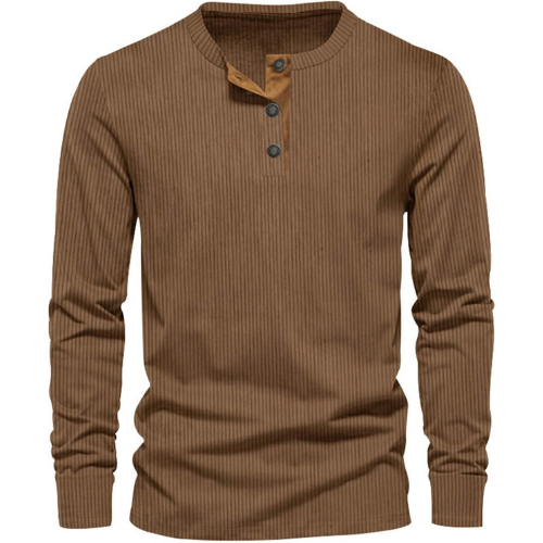 Men’s Long Sleeve T-Shirt | Soft Cotton Casual Top