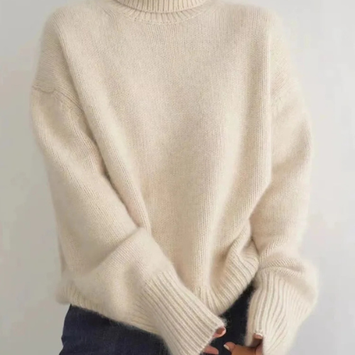 Women’s Cashmere Turtleneck Jumper | Soft & Warm Pullover