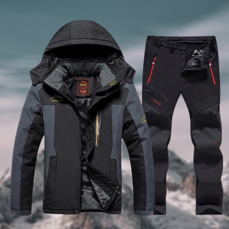 Men’s Waterproof Winter Set | Windproof Jacket & Trousers