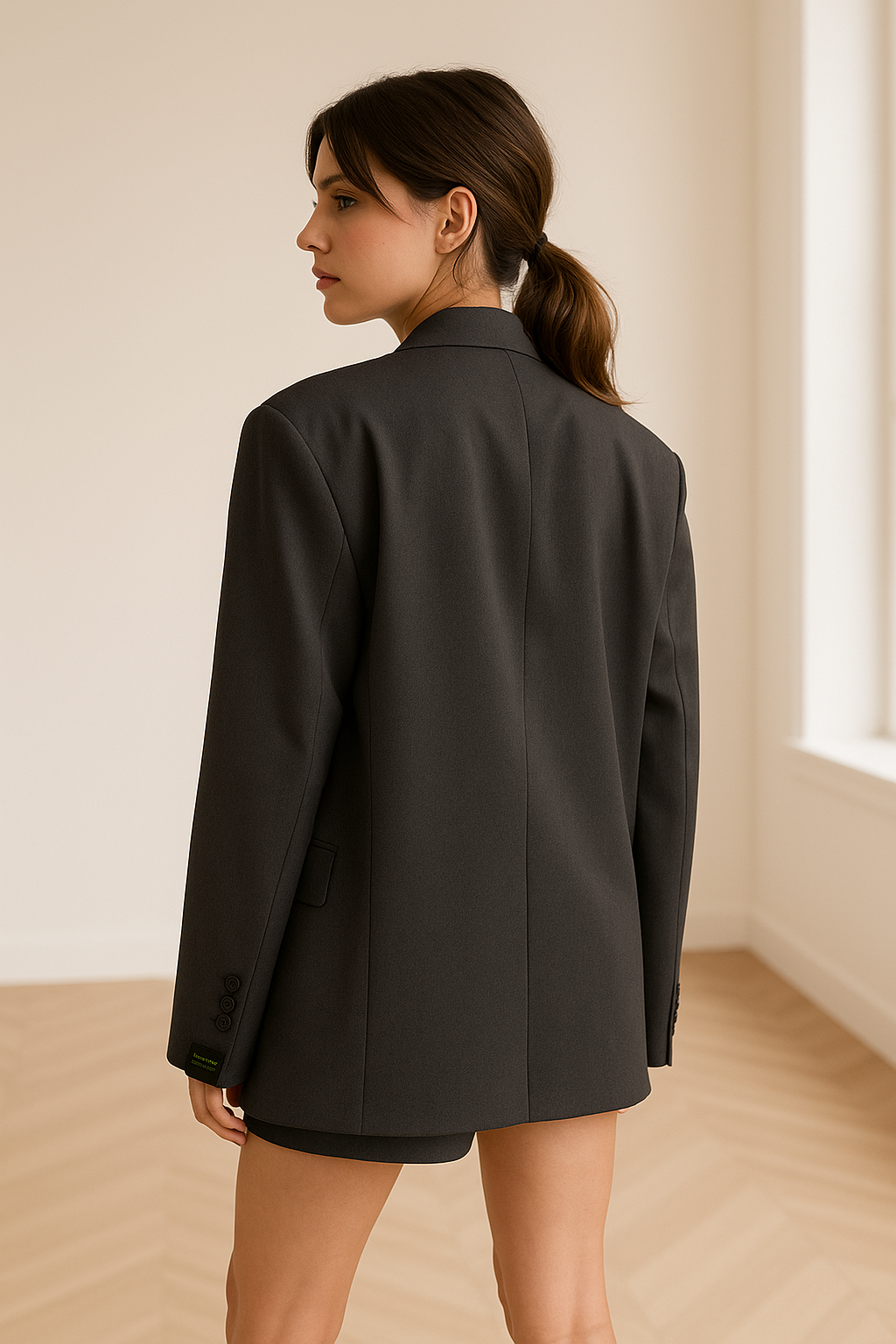 Women’s Oversized Blazer | Classic Long Sleeve Jacket