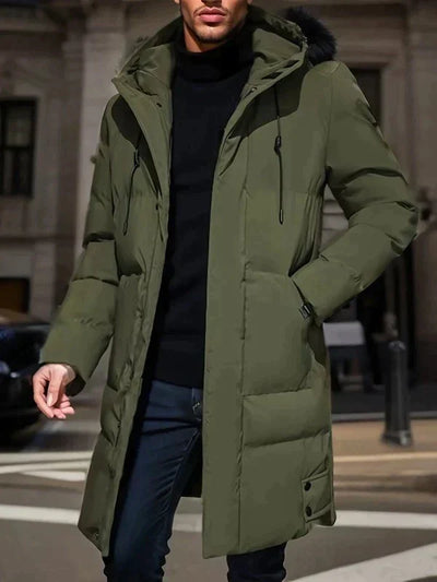 Men’s Waterproof Parka Jacket | Warm Windproof Winter Coat
