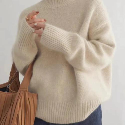 Women’s Cashmere Turtleneck Jumper | Soft & Warm Pullover