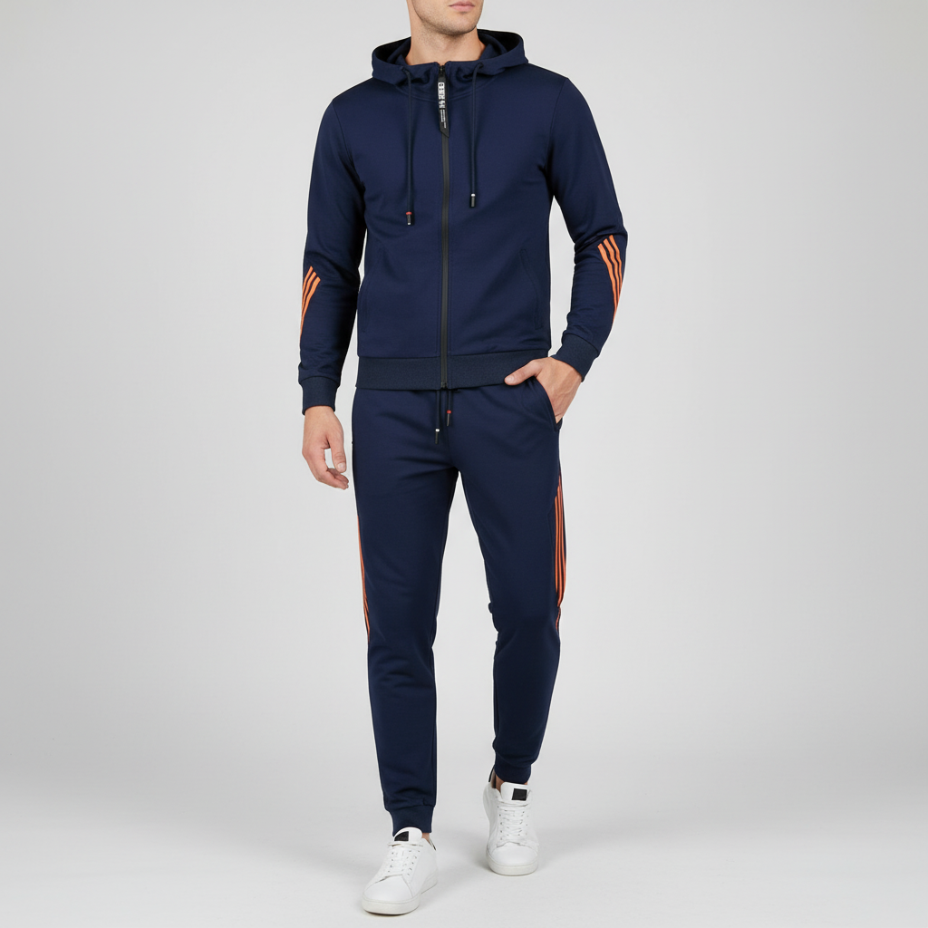 Men’s Tracksuit Set | Zip Up Hoodie & Joggers