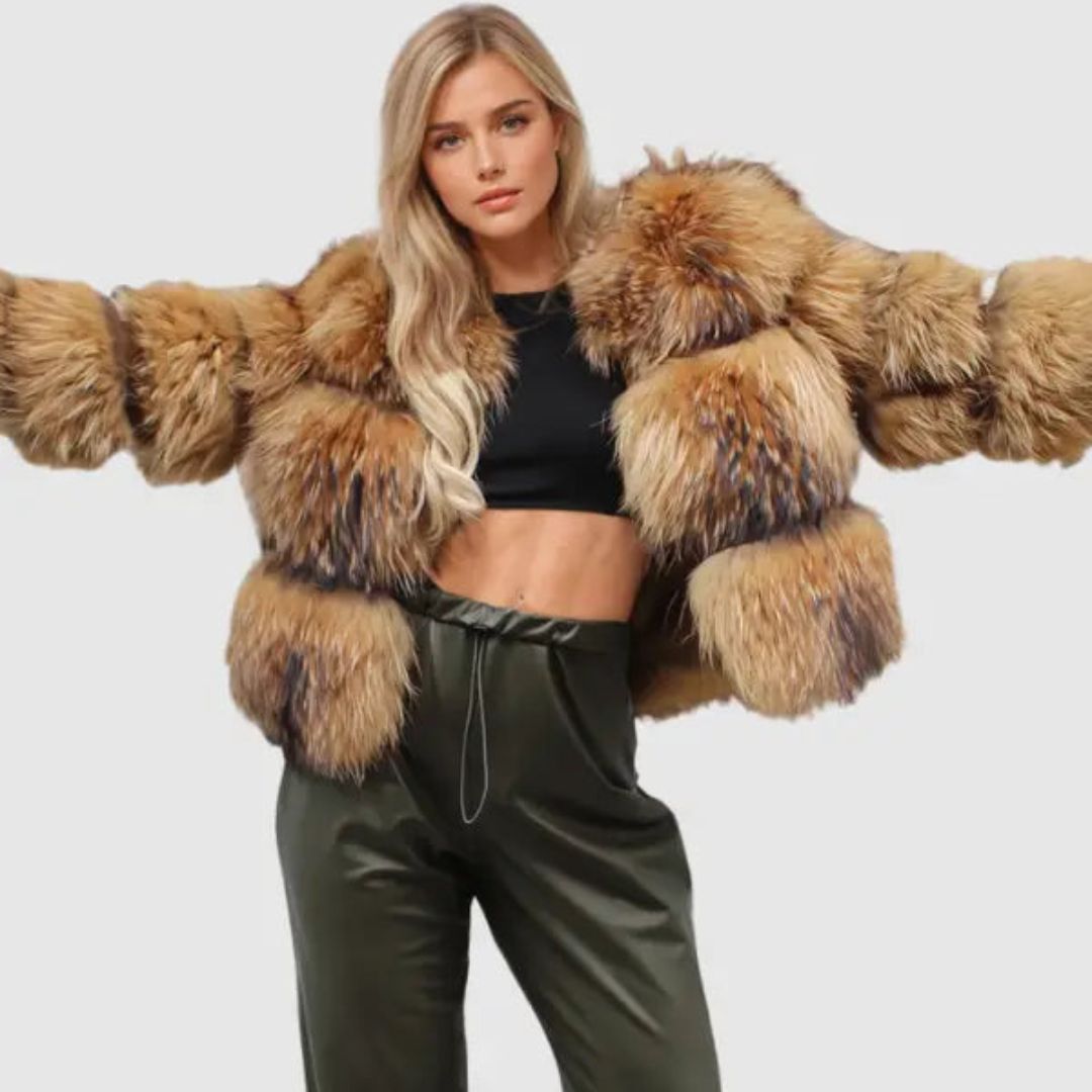 Women’s Faux Fur Coat | Elegant Soft Long Winter Jacket
