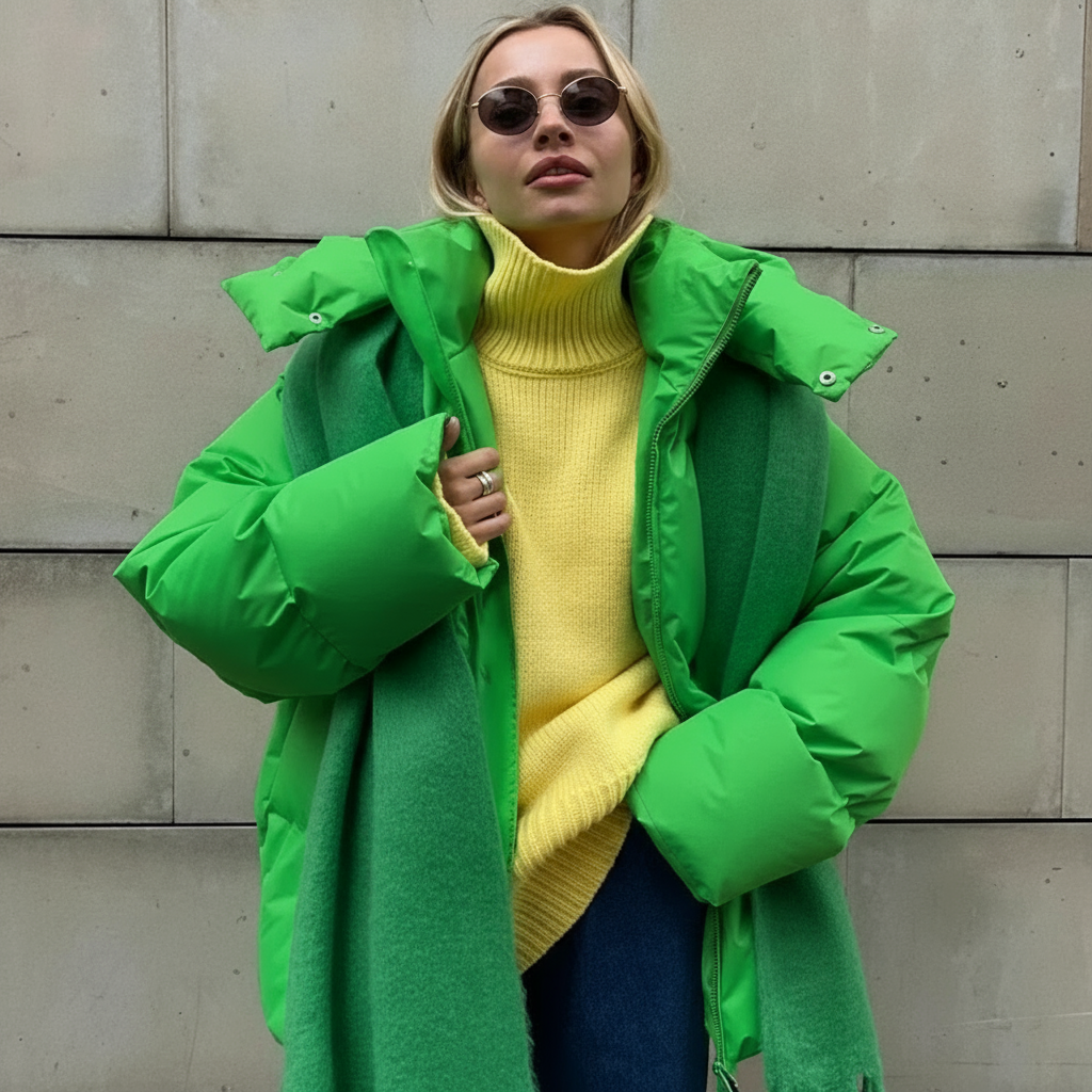 Women’s Winter Coat with Hood | Padded & Warm