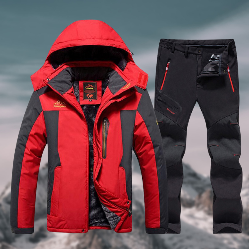 Men’s Waterproof Winter Set | Windproof Jacket & Trousers