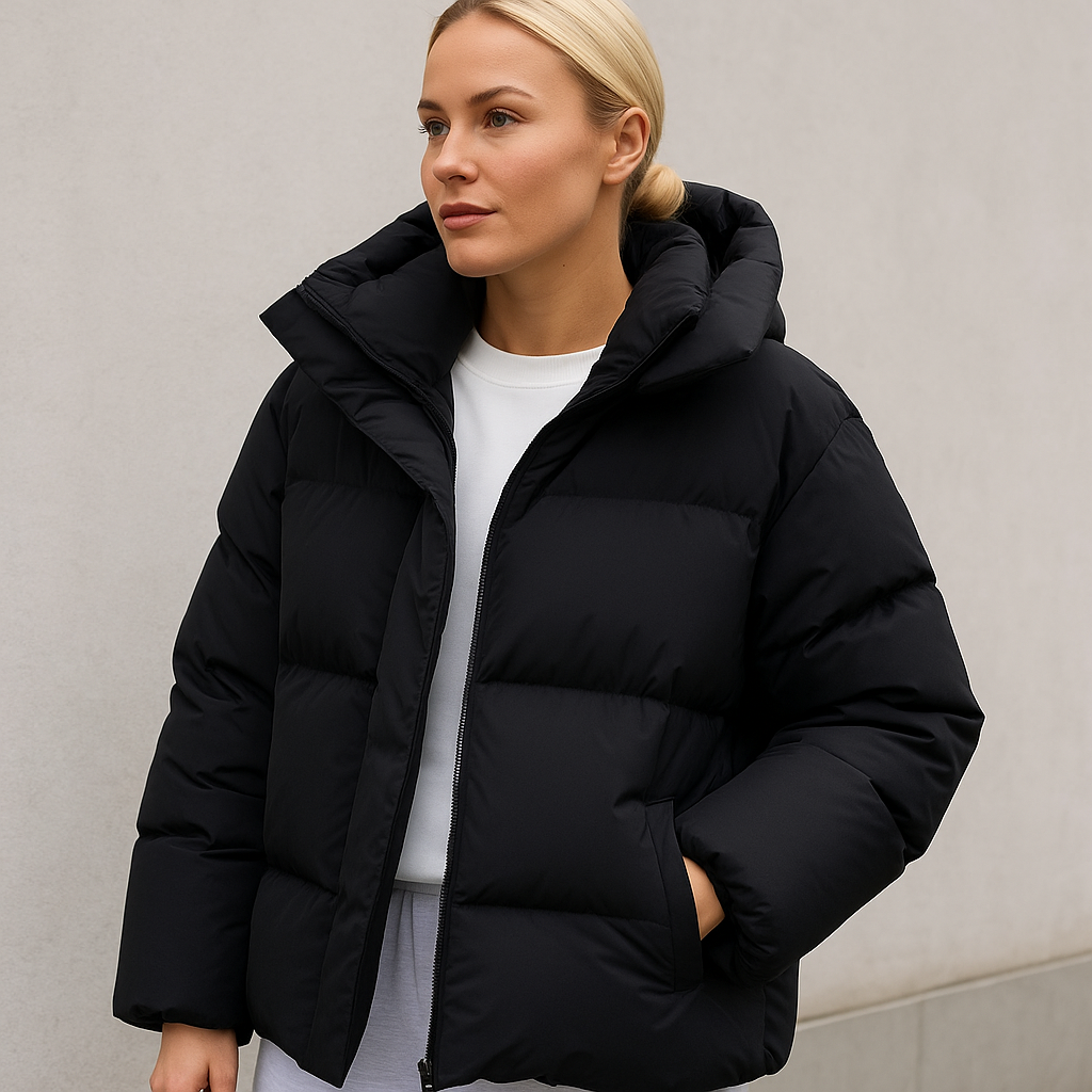 Women’s Padded Winter Coat | Warm Hooded Quilted Jacket