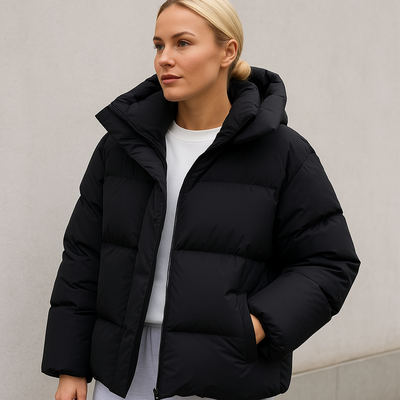 Women’s Padded Winter Coat | Warm Hooded Quilted Jacket