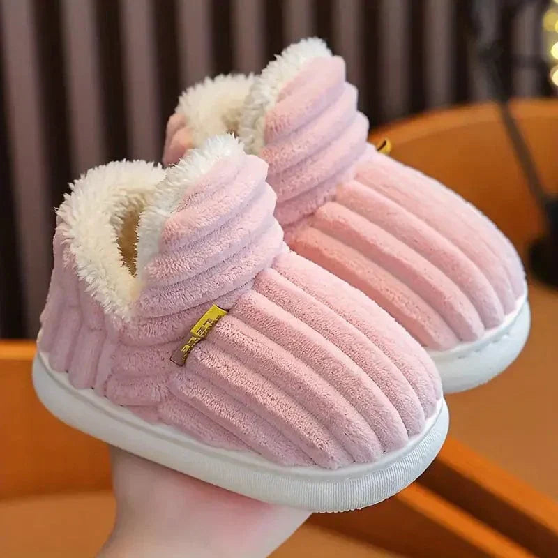 Women’s Plush Slippers | Soft Warm Indoor Shoes