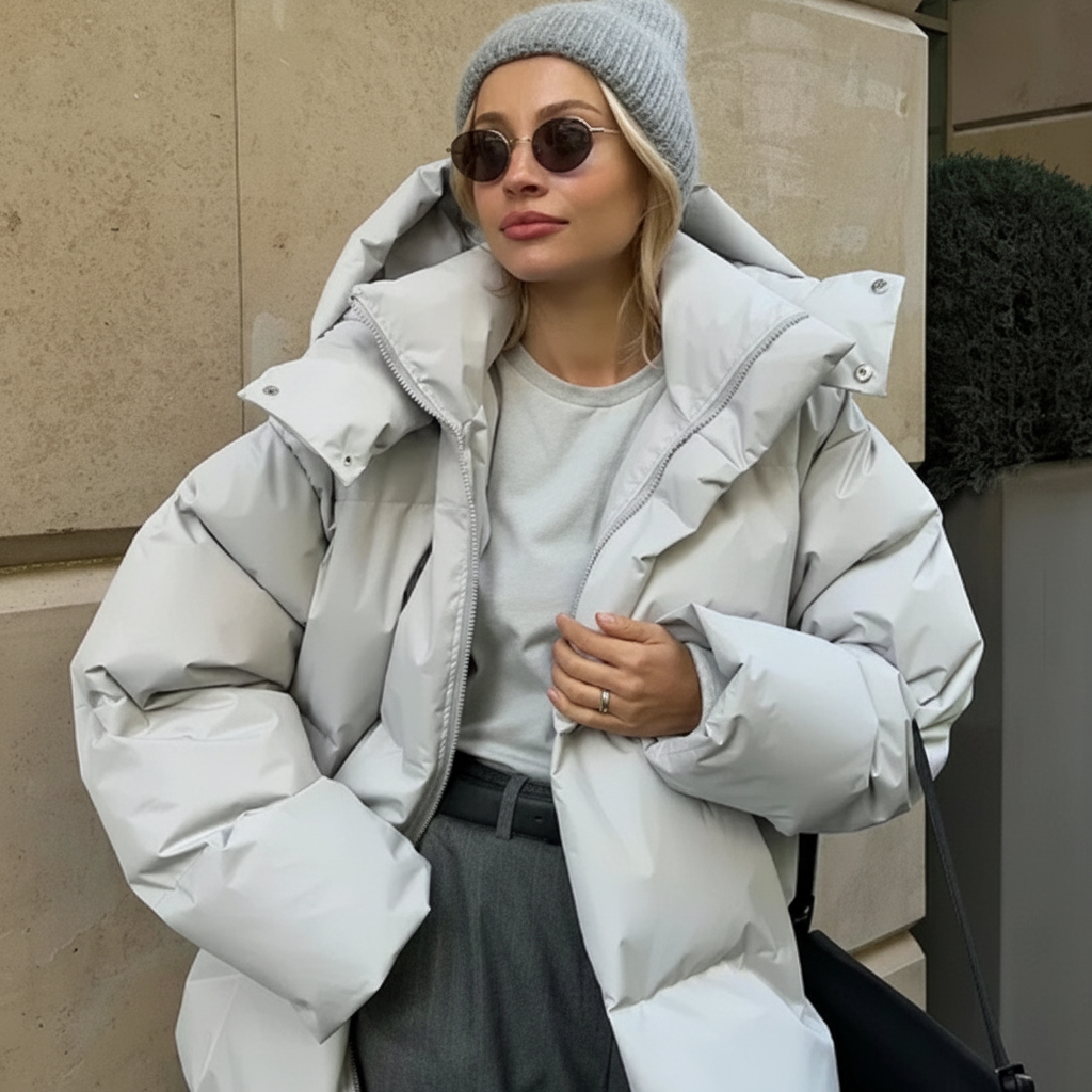 Women’s Winter Coat with Hood | Padded & Warm