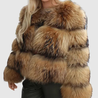Women’s Faux Fur Coat | Elegant Soft Long Winter Jacket