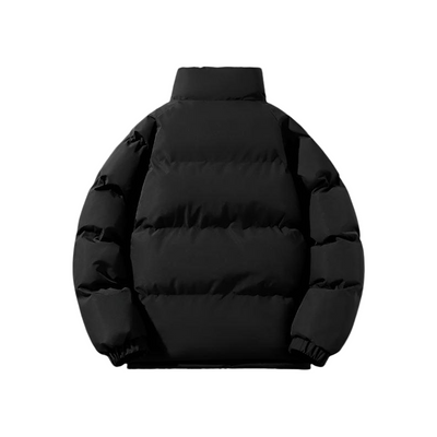 Men’s Fleece Lined Puffer Jacket | Warm Windproof Winter Coat