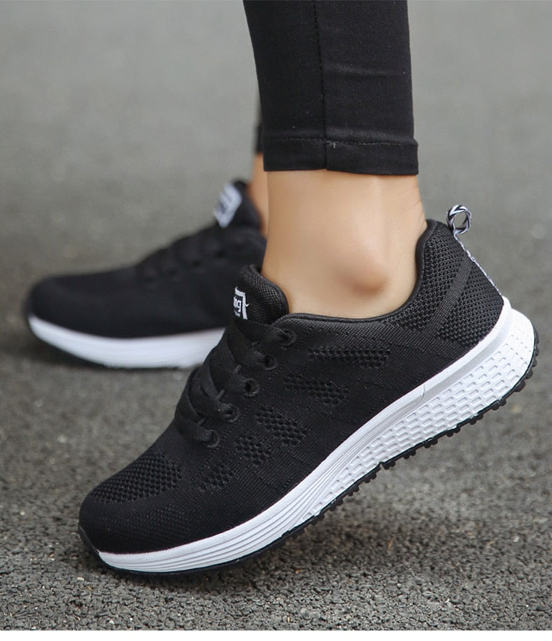 Women’s Casual Trainers | Ergonomic Non Slip Walking Shoes