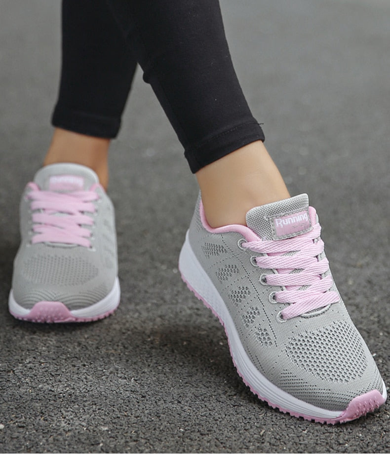 Women’s Casual Trainers | Ergonomic Non Slip Walking Shoes