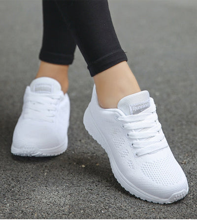 Women’s Casual Trainers | Ergonomic Non Slip Walking Shoes