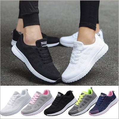 Women’s Casual Trainers | Ergonomic Non Slip Walking Shoes