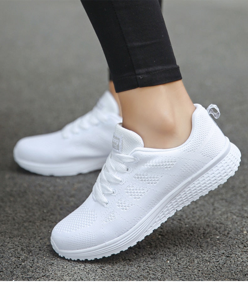 Women’s Casual Trainers | Ergonomic Non Slip Walking Shoes