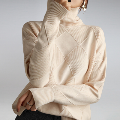 Women’s Cashmere Turtleneck Jumper | Soft & Warm Knit