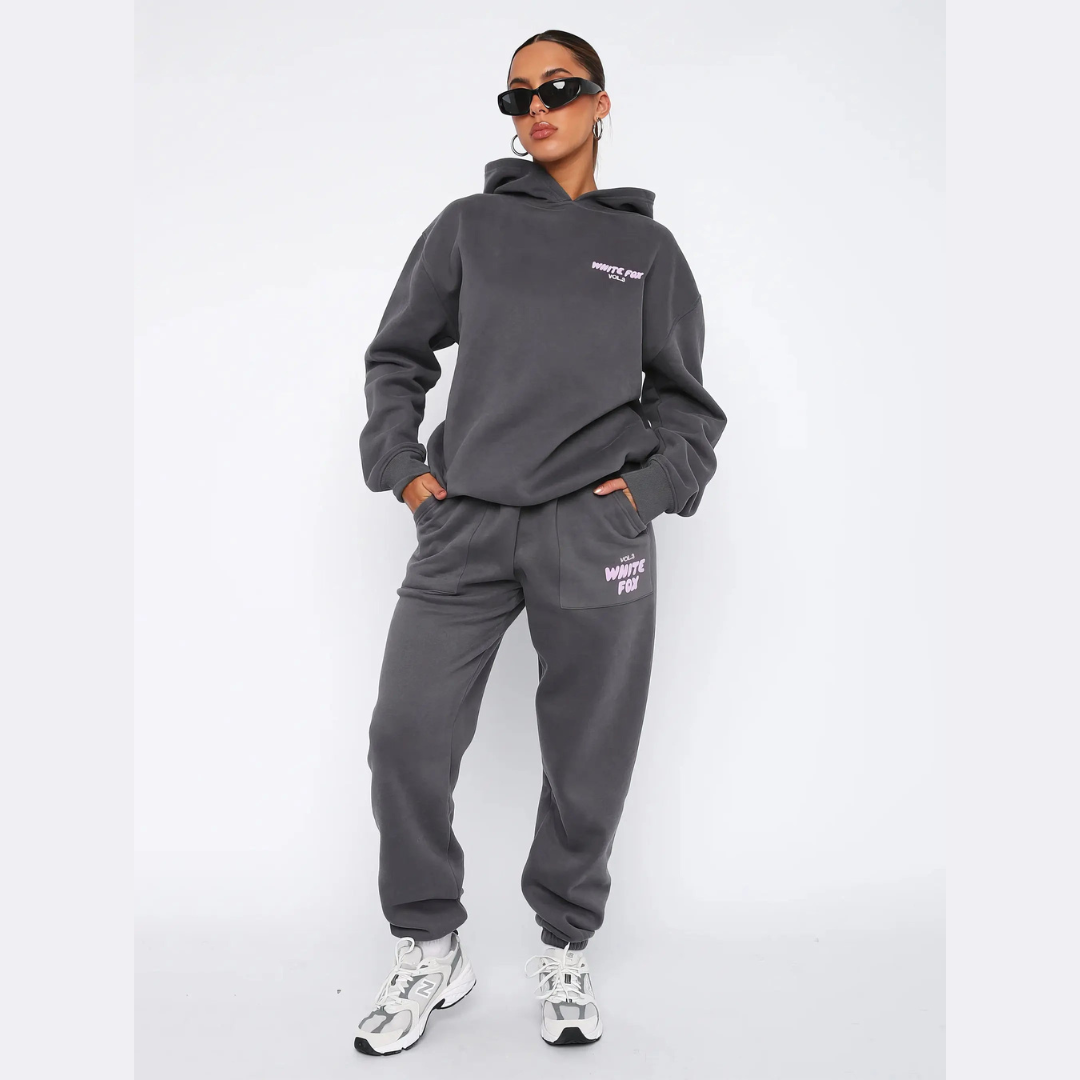 Woman’s Tracksuit Set | Zip Up Hoodie & Joggers