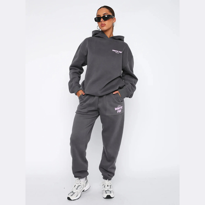 Woman’s Tracksuit Set | Zip Up Hoodie & Joggers