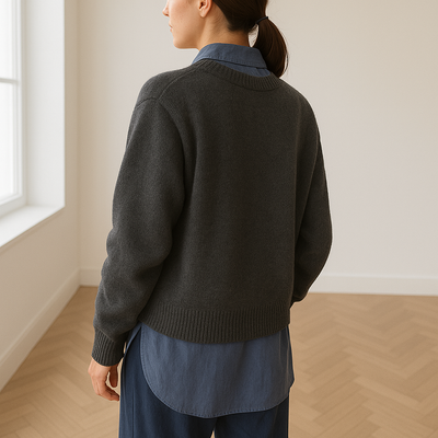 Women’s Cashmere Cardigan | Oversized Button Knit Jumper
