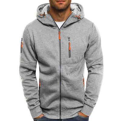 Men’s Hoodie Sweatshirt Jacket | Zip Up Casual Style