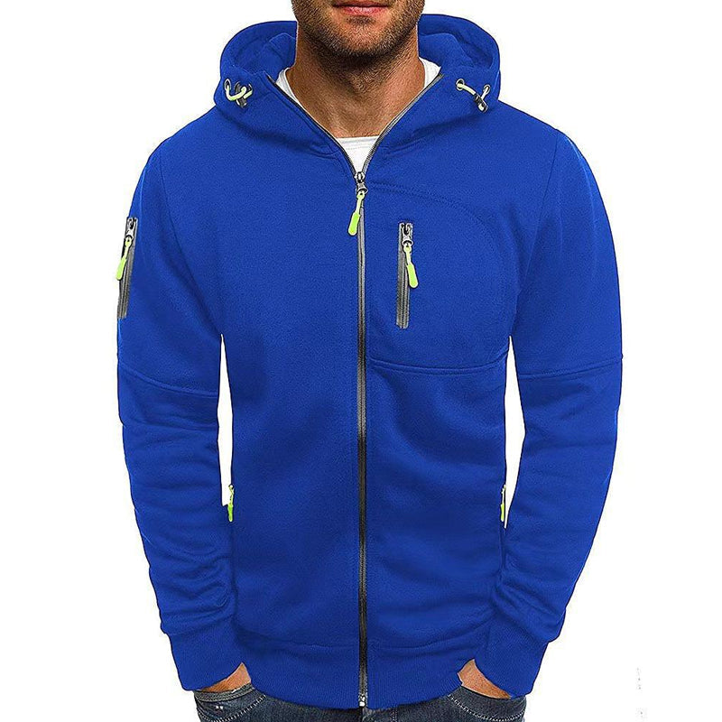 Men’s Hoodie Sweatshirt Jacket | Zip Up Casual Style