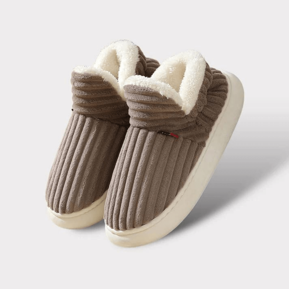 Women’s Plush Slippers | Soft Warm Indoor Shoes