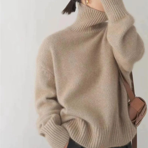 Women’s Cashmere Turtleneck Jumper | Soft & Warm Pullover