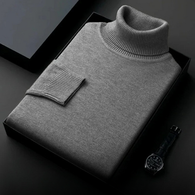 Men’s Cashmere Turtleneck Jumper | Classic & Soft Pullover