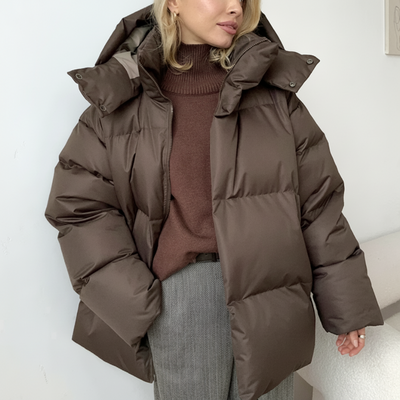 Women’s Winter Coat with Hood | Padded & Warm