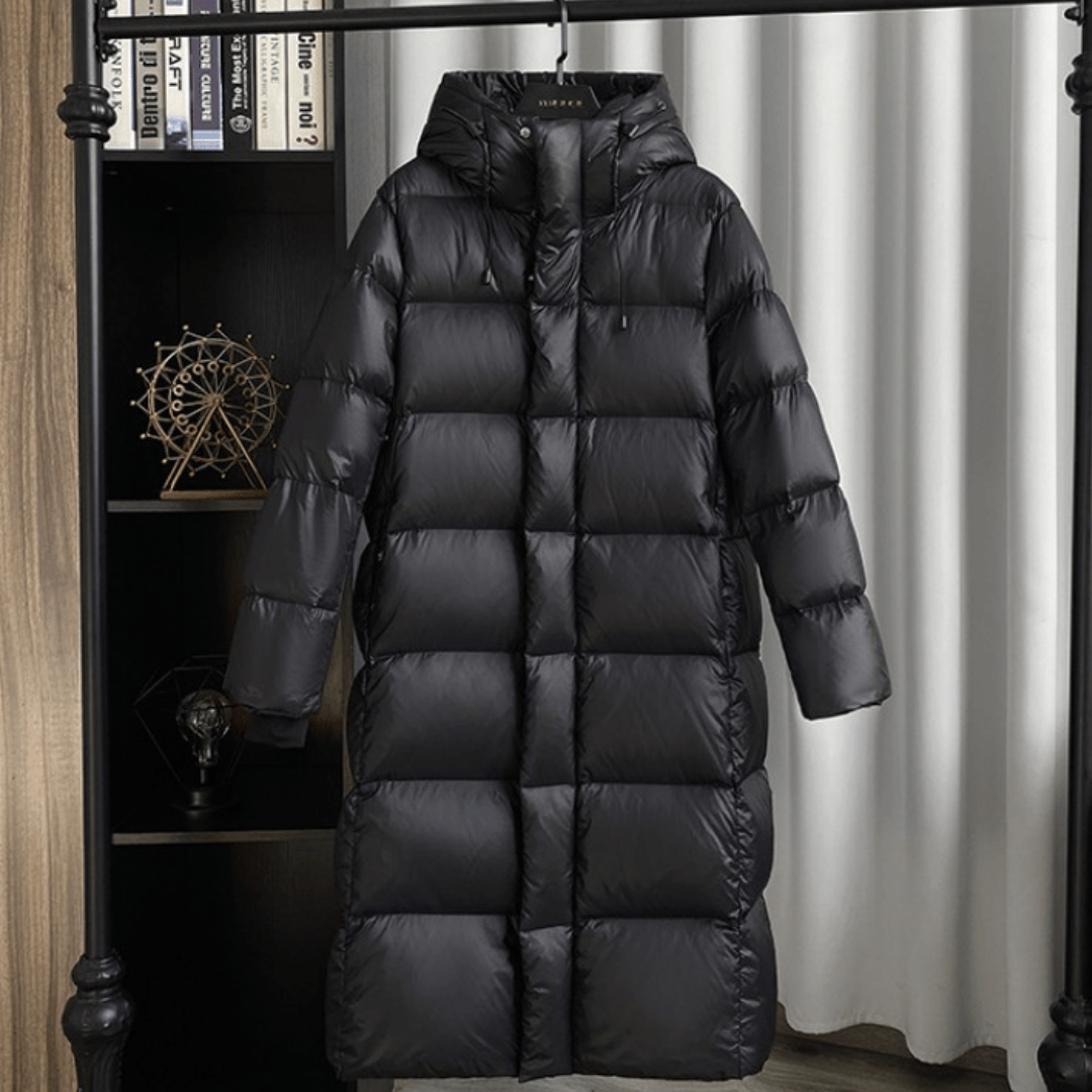 Women’s Down Winter Jacket | Warm Waterproof Hooded Coat