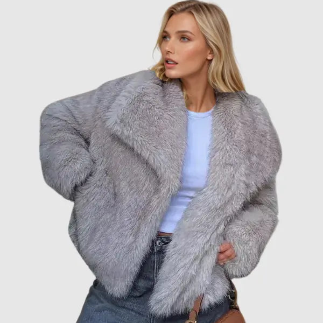 Women’s Faux Fur Coat | Soft Warm Long Winter Jacket