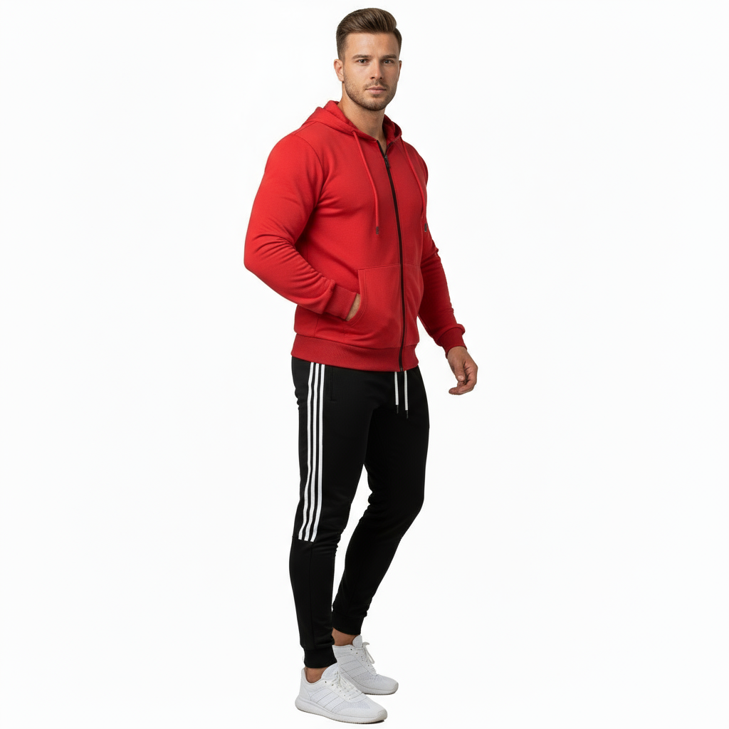 Men’s Tracksuit Set | Zip Up Hoodie & Joggers