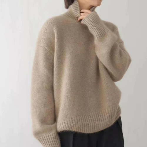 Women’s Cashmere Turtleneck Jumper | Soft & Warm Pullover