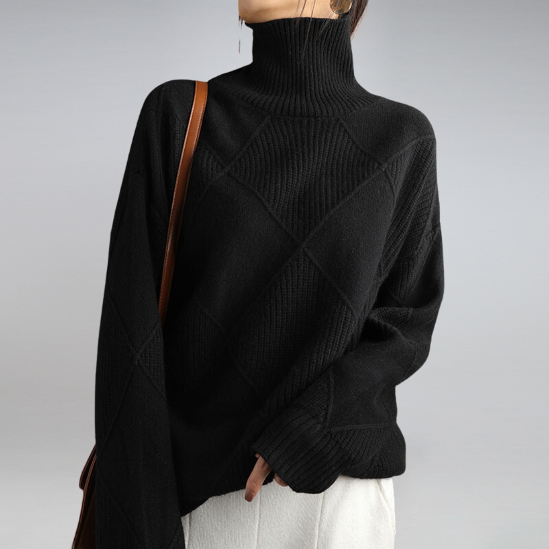 Women’s Cashmere Turtleneck Jumper | Soft & Warm Knit