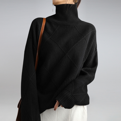 Women’s Cashmere Turtleneck Jumper | Soft & Warm Knit
