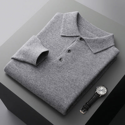 Men’s Cashmere Polo Shirt | Soft & Lightweight