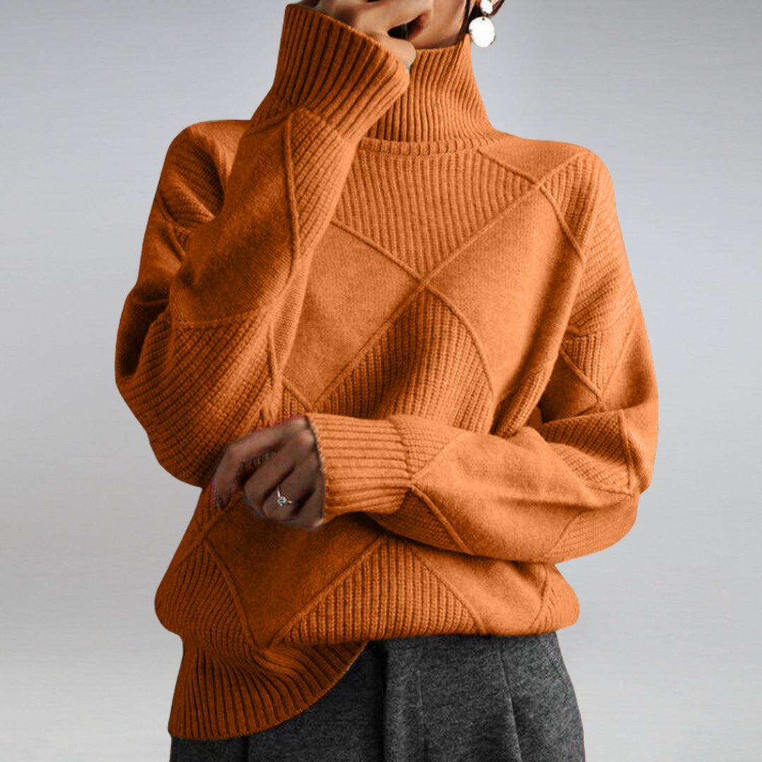 Women’s Cashmere Turtleneck Jumper | Soft & Warm Knit
