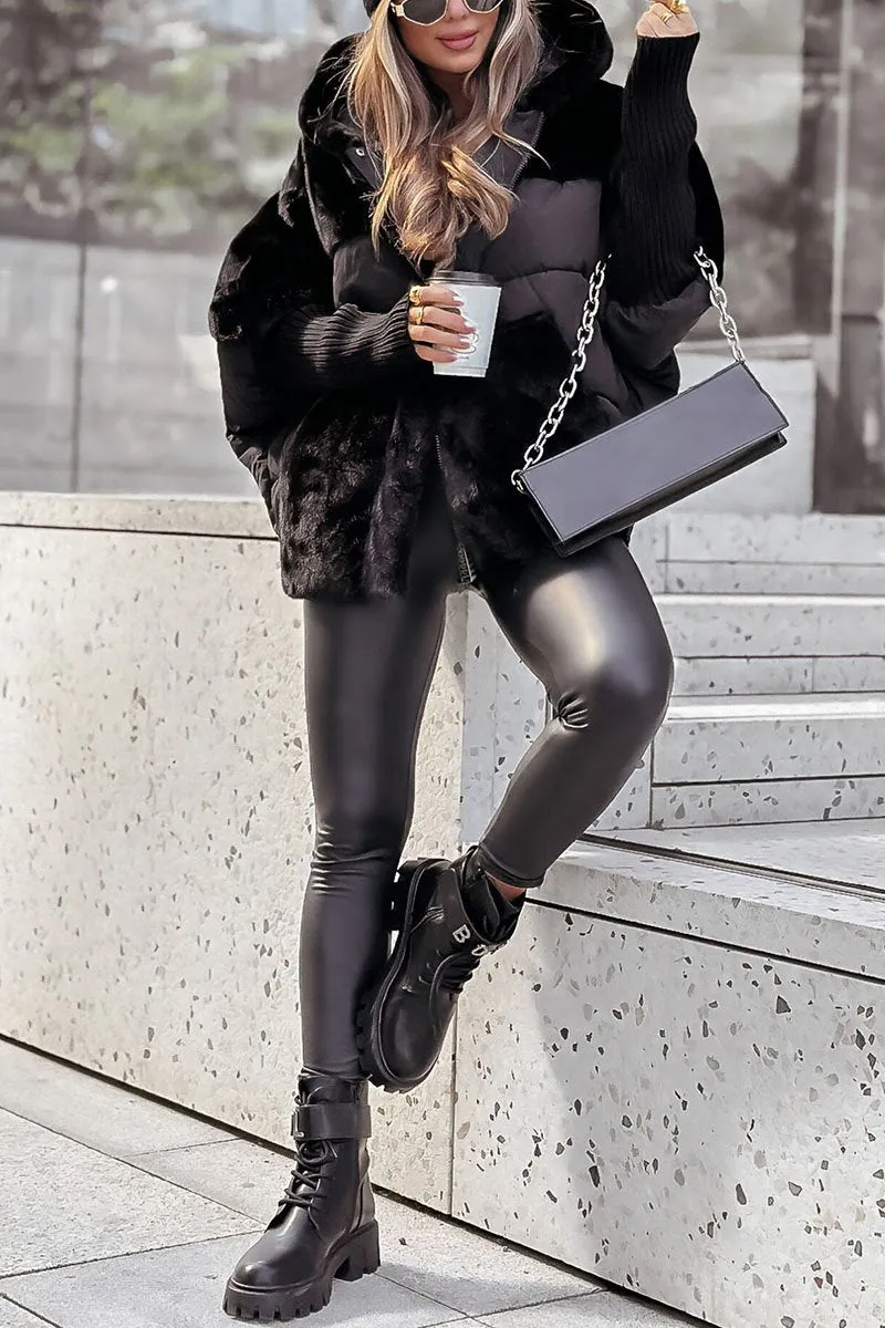 Women’s Bomber Jacket with Hood | Casual Zip Up Outerwear