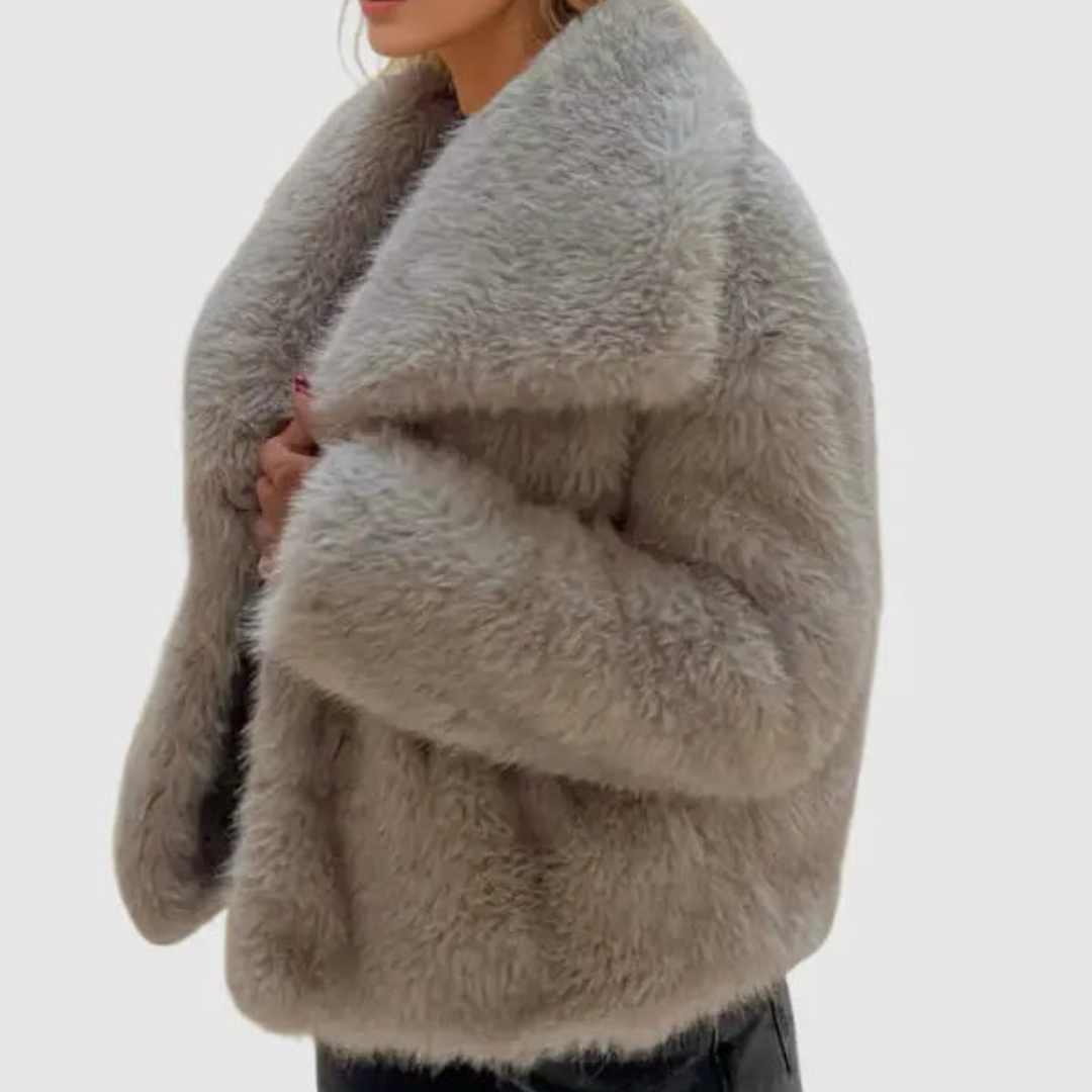 Women’s Faux Fur Coat | Soft Warm Long Winter Jacket