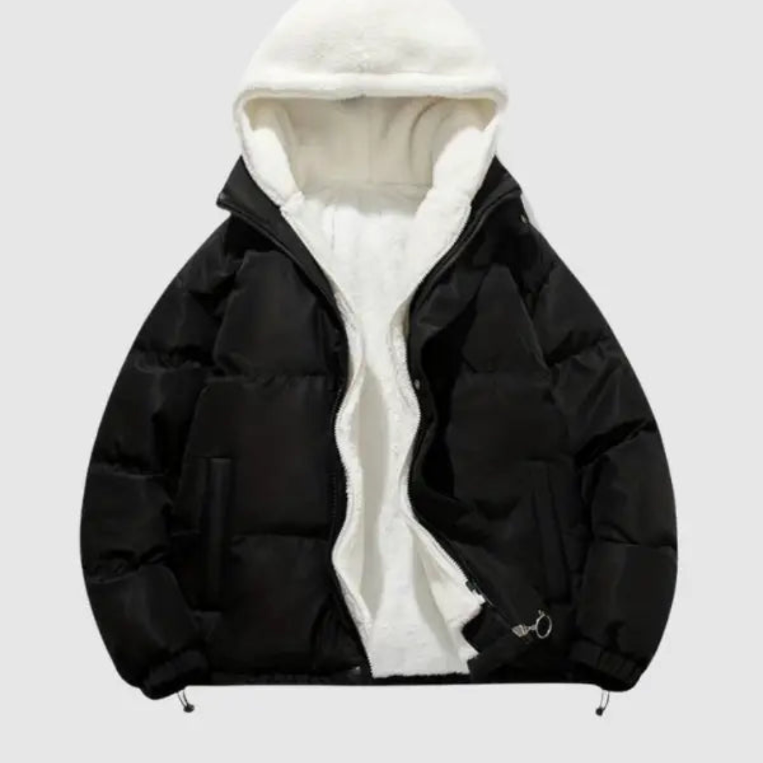 Women’s Warm Winter Jacket | Zip Up Padded Coat