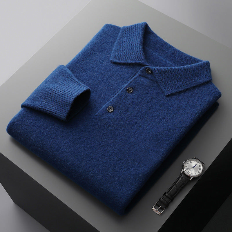 Men’s Cashmere Polo Shirt | Soft & Lightweight