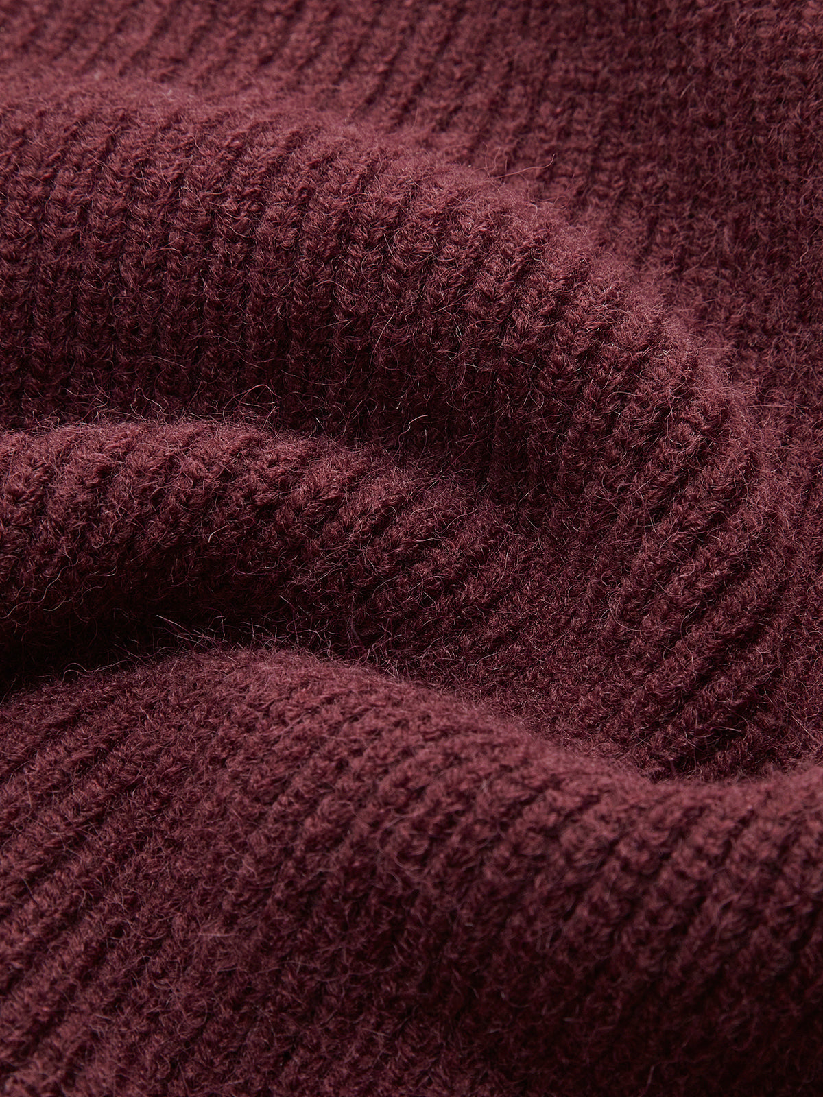 Women’s Oversized Mock Neck Sweater | Soft Ribbed Knit Pullover