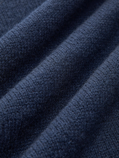 Women’s Two Tone Sweater | Collared Knit Pullover